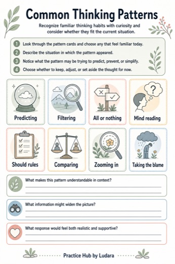Preview of Common Thinking Patterns